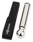 Preview: Taschenaspergill vernickelt 13 cm Drehverschluss