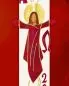 Preview: Osterkerze 600 x 70 mm auferstandener Christus