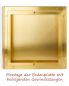 Preview: Tabernakel IHS mit Lununla 25 x 25 x 25 cm vergoldet