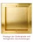 Preview: Tabernakel IHS mit Lununla 25 x 25 x 25 cm vergoldet