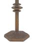 Preview: Taufbecken aus Bronze auf Bronzesockel 88 cm hoch