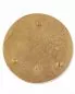 Preview: Bronzeplakette 10 cm Ø Relief Schutzengel