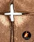 Preview: Bronzekreuz 17 x 17 cm Im Licht der Auferstehung