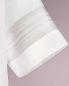 Preview: Chorrock Trevira & Wolle creme 110 cm Einwebe grau