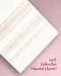 Preview: Chorrock Tevira & Wolle creme 100 cm handgestickt