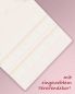 Preview: Chorrock mit apricot Dekor Trevira / Wolle 100 cm lang