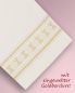 Preview: Chorrock mit gold Dekor Trevira / Wolle 100 cm lang