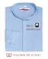 Preview: Collarhemd 100% Baumwolle hellblau Langarm Gr.38 - 49 Preview: Collarhemd 100% Baumwolle hellblau Langarm Gr.38 - 49