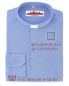 Preview: Collarhemd Fil a Fil Langarm Hellblau 80% BW 20% PE