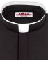 Preview: Collarhemd 100% BW schwarz Kragen römisch