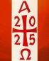 Preview: 12 Osterkerzen 150 x 50 mm mit Kreuz & Jahreszahl RAL