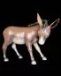 Preview: Esel für Krippe 60 cm holzgeschnitzt coloriert