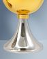 Preview: Ziborium vergoldet und vernickelt, 17 cm hoch