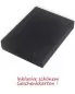 Preview: Glaskreuz 13 x 6 cm bunter Aufdruck mit Bronzekorpus