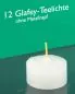 Preview: 12 Glafey-Teelichte 38 mm Ø ca. 8 Stunden Brenndauer Preview: 12 Glafey-Teelichte 38 mm Ø ca. 8 Stunden Brenndauer