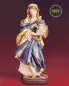Preview: Heilige Barbara Figur 20 cm holzgeschnitzt handbemalt