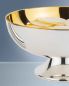 Preview: Hostienschale Messing versilbert 8cm hoch