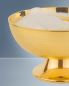 Preview: Hostienschale Messing vergoldet, 8 cm hoch
