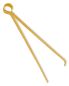 Preview: Hostienzange 16 cm lang Messing poliert vergoldet