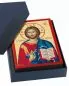 Mobile Preview: Ikone Christus Pantokrator 7 x 10 cm, Siebdruck