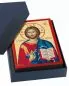 Preview: Ikone Christus Pantokrator 7 x 10 cm, Siebdruck