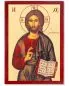 Preview: Ikone Christus Pantokrator Buch offen 10 x 14 cm