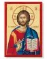 Mobile Preview: Ikone Christus Pantokrator 7 x 10 cm, Siebdruck