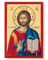 Preview: Ikone Christus Pantokrator 7 x 10 cm, Siebdruck