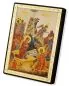 Preview: Ikone Christi Geburt Goldprägedruck 15 x 20 cm