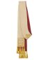 Preview: Kasel gold mit Mittelstab und Innenstola 135 cm