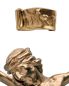 Preview: Christuskorpus mit INRI 90cm Fiberglas bronziert