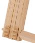 Preview: Karfreitags - Holzratsche Buchenholz, 15 x 15 cm