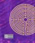Preview: Kasel violett "Labyrinth" 138 x 155 cm Seidensatin