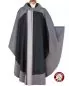 Mobile Preview: Kasel schwarz Jacquard mit Lichtstreifendesign 138cm