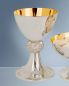 Preview: Kelch 18 cm Fisch & Brot Edelstahl, Cuppa vergoldet