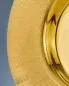 Preview: Patene 16 cm Ø vergoldet in tiefer Tellerform