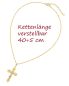 Preview: Kruzifixanhänger 925 Silber 25 x 35 mm vergoldet mit Korpus