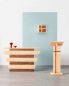 Preview: Altar klappbar150x70x93cm Esche- Nussbaumholz