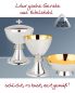 Preview: Kelch 16 cm schlicht, robust  aus poliertem Edelstahl