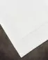 Preview: Erstkommunionalbe 135 cm PE weiß mit Kapuzenkragen