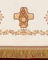 Preview: Baldachin 210 x 155 cm zeitlos, gold gestickt