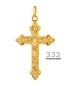 Preview: Kreuz Anhänger Kruzifix 16 x 25 mm 333 Gold