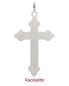 Preview: Kreuz Anhänger Kruzifix 16 x 25 mm 925 Silber