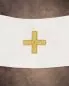 Preview: Segensvelum 300 x 50 cm mit gesticktem Kreuz