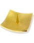 Preview: Kerzenleuchter 12,5 cm Aluminium poliert, gold