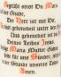 Preview: Marienkerze 210 x 60 mm Gegrüßt seist Du Maria