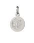 Preview: Medaille hl. Christopherus 16 mm Ø 925 Sterling Silber