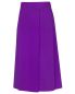 Preview: Ministrantenrock violett 100cm mit Weste, Trevira Wolle