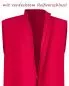 Preview: Ministrantentalar rot 110 cm ohne Arm 100 % Polyester