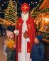 Preview: Nikolaus-Rauchmantel mit Kreuzsymbol 140 cm lang